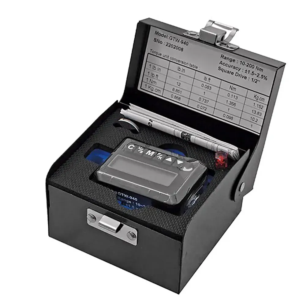 M7 1/2" 10-200NM Digital Torque Adapter M7-GTW940
