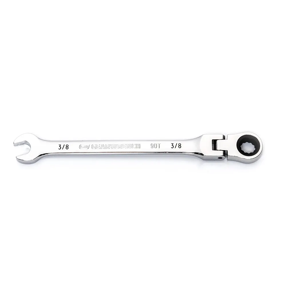 GEARWRENCH 3/8" 90T Flexhead Ratcheting Combination Wrench 86743