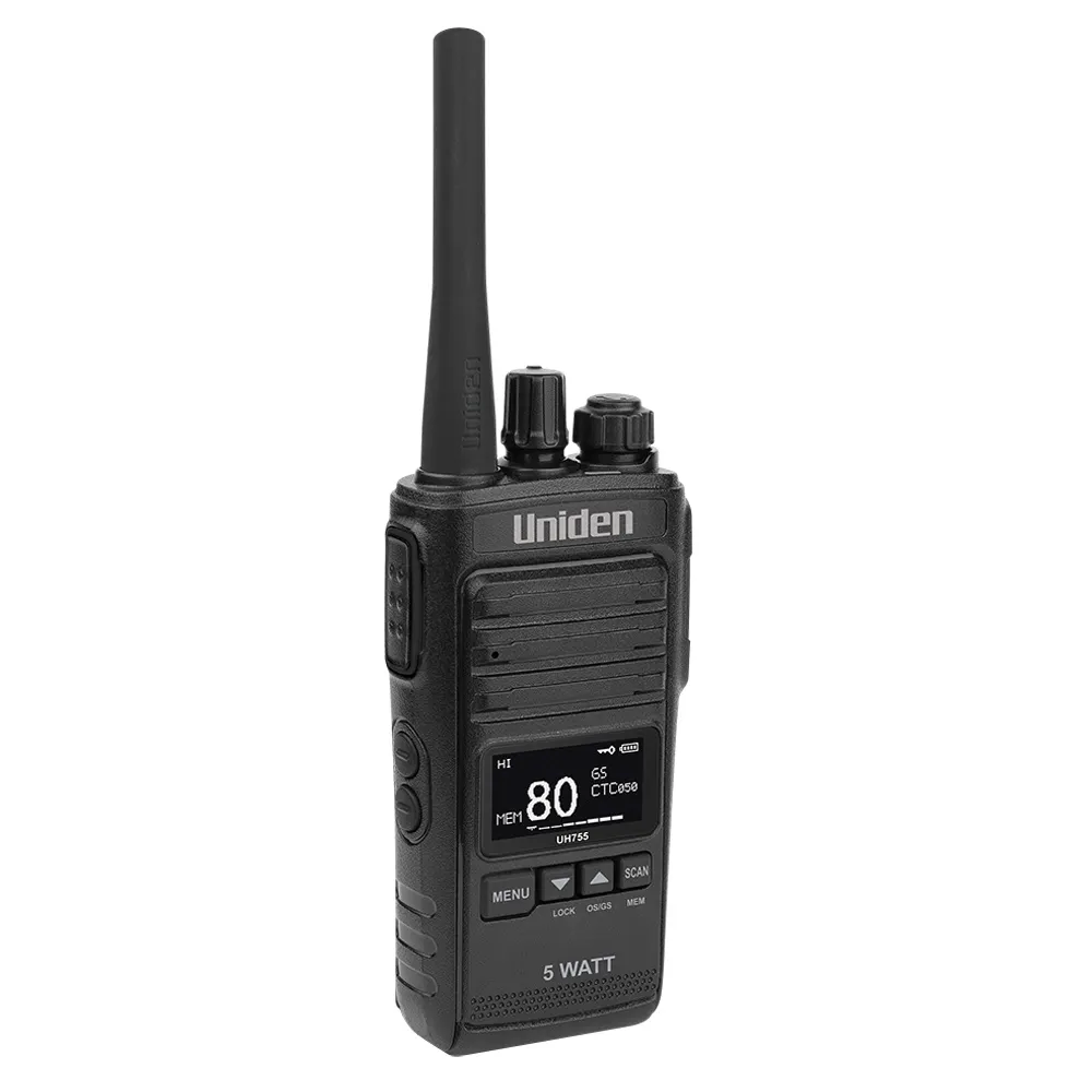 UNIDEN 5 Watt Handheld Radio UH755
