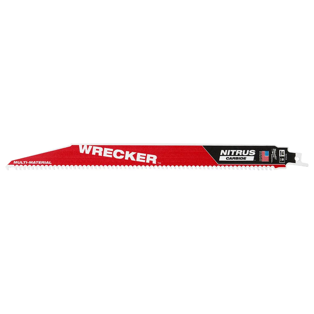 MILWAUKEE 300mm 12" 6TPI TCT WRECKER Reciprocating Saw Blade - SAWZALL - 1 Piece 48005273