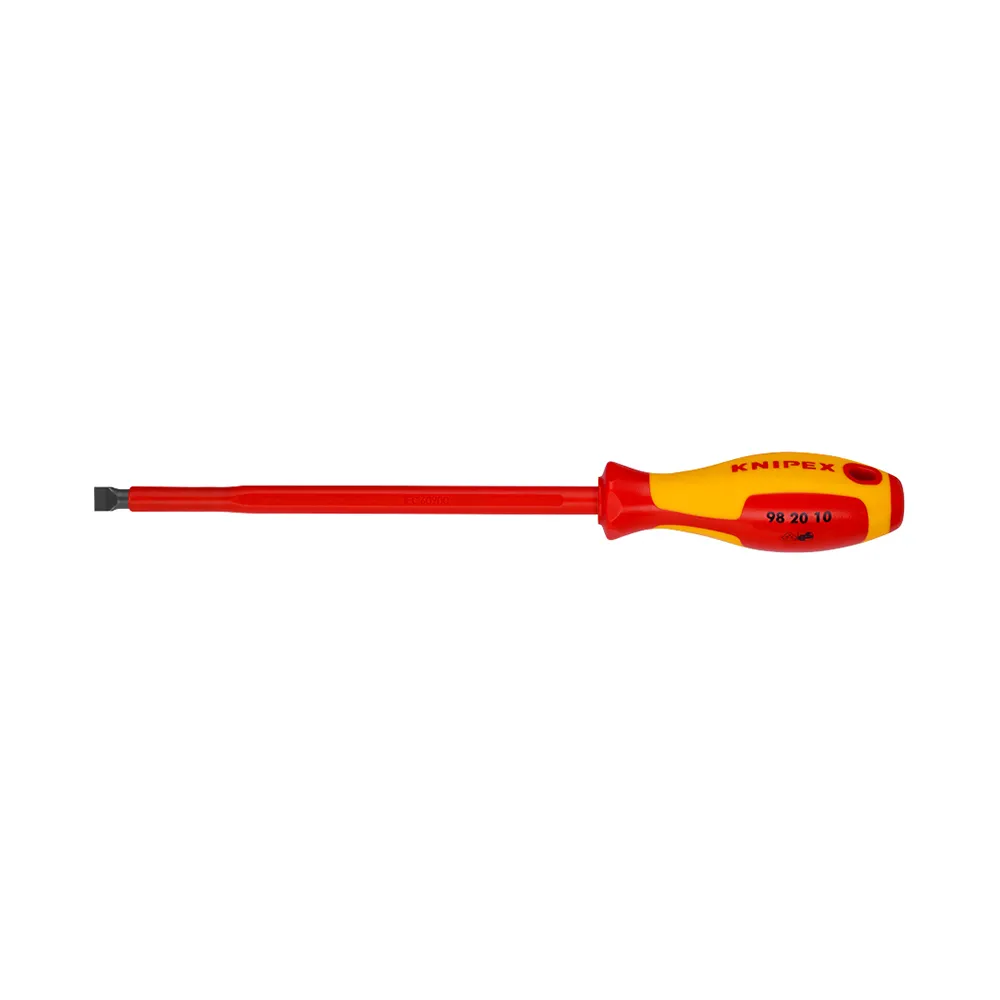 Knipex 1000V 10mm Insulated Slotted Screwdriver 982010
