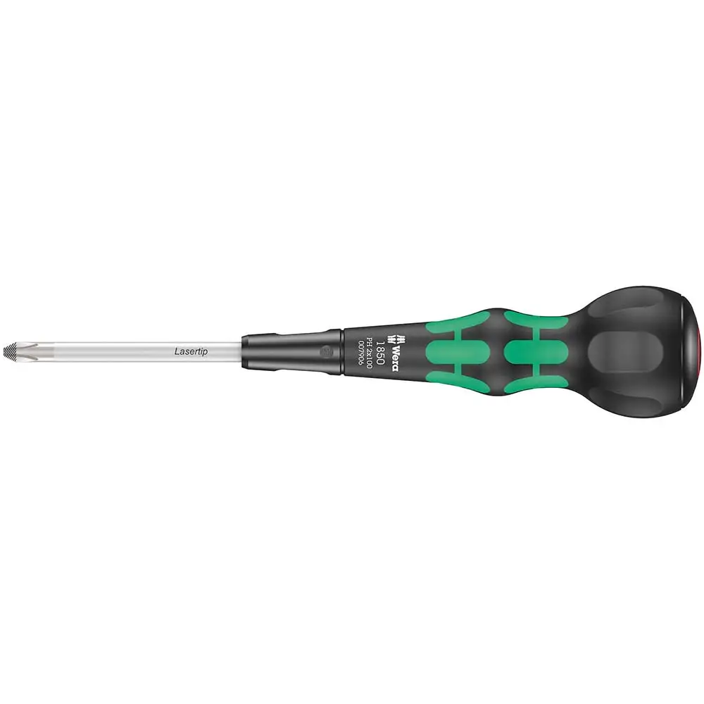 WERA 150mm #3 Ball Soft Grip Laser Tip Phillips Screwdriver 05007908001