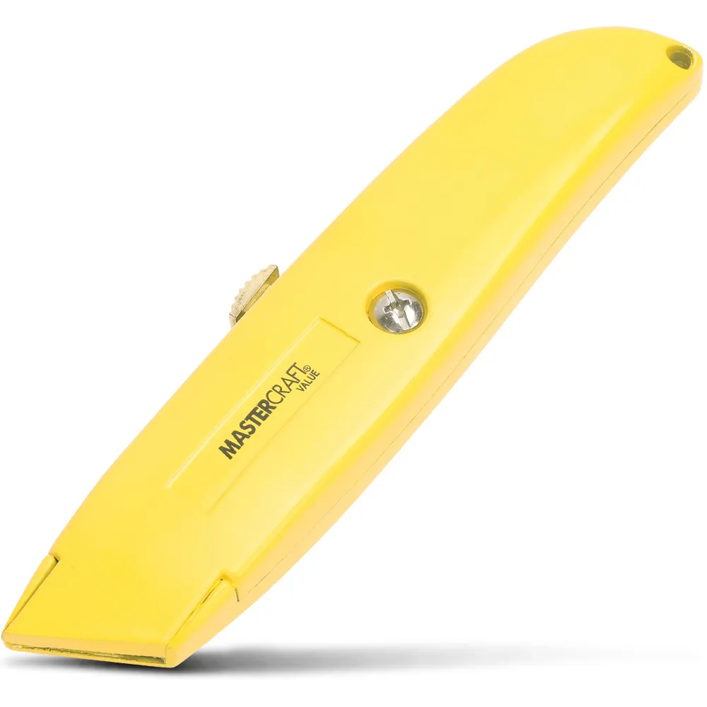 MASTERCRAFT Utility Knife With 100 Blades MKU101