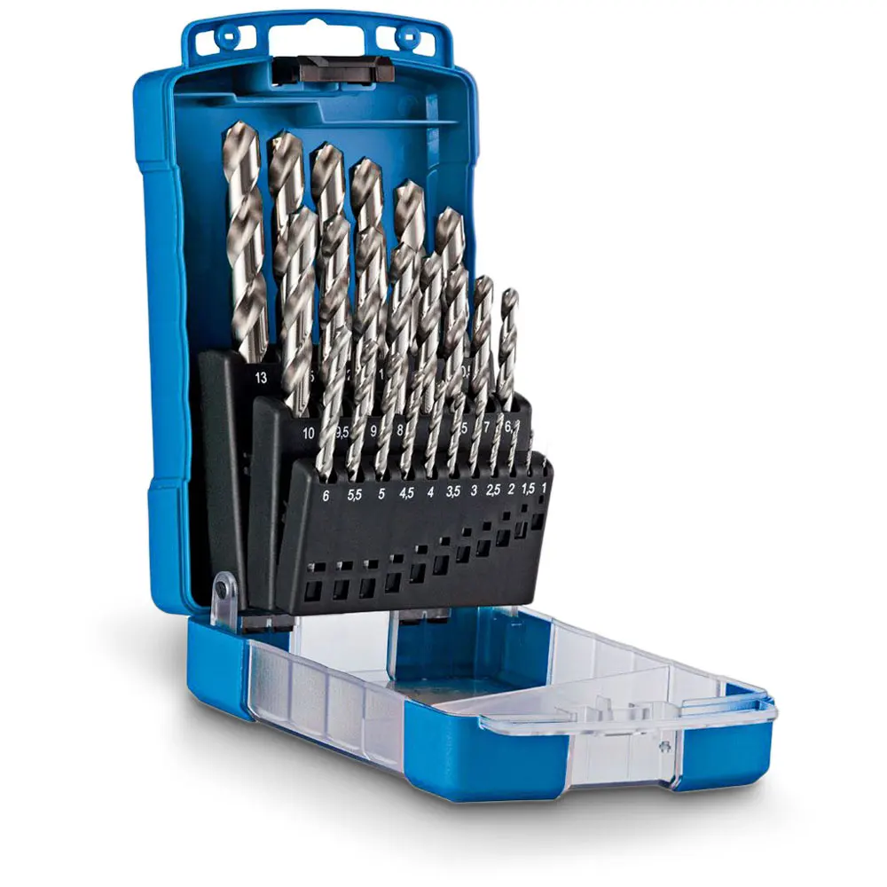 SUTTON 1-13mm Metric HSS-Bright Jobber Drill Bit Set - SILVER BULLET - 25 Piece D101SM3