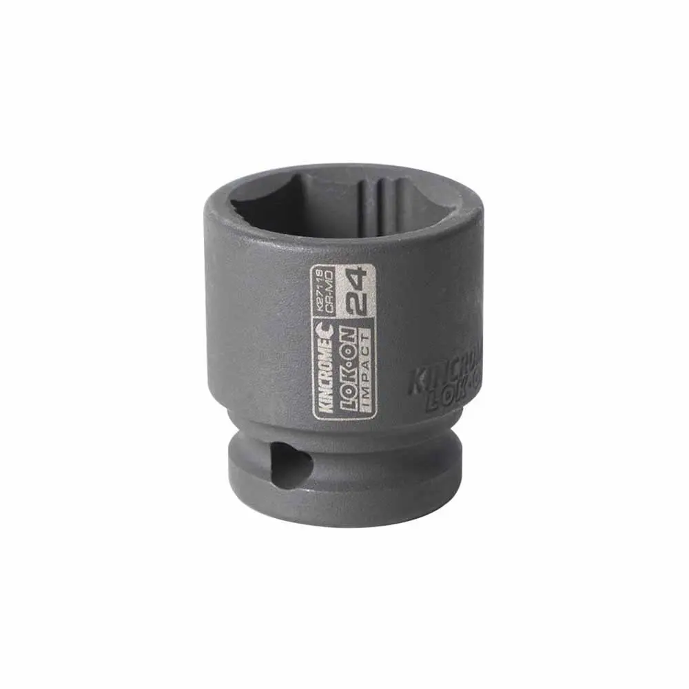 KINCROME LOK-ON 24mm 1/2" Drive Impact Socket K27116