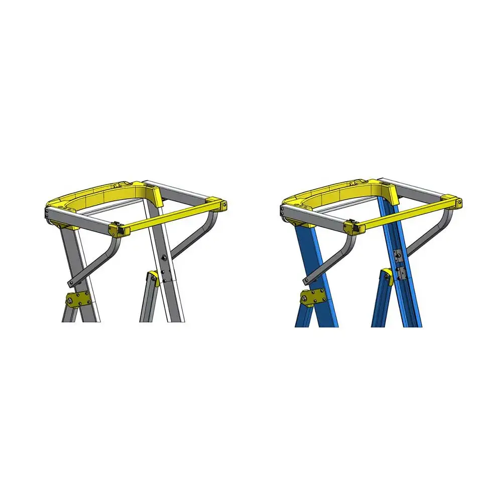 BAILEY P150 AL&FG Suits Pro Punchlock Safety Gate Platform Ladder FS13952