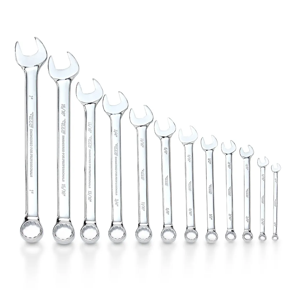 TTI AF Combination Ring/Open-End Spanner Set - 12 Piece TCSAS12