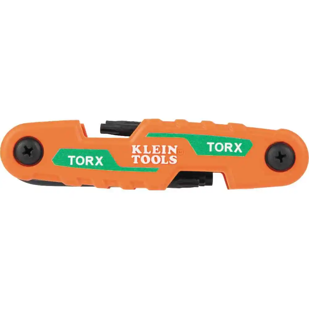 KLEIN TORXS Folding Compact Hex Key Set - 8 Keys A-70540T