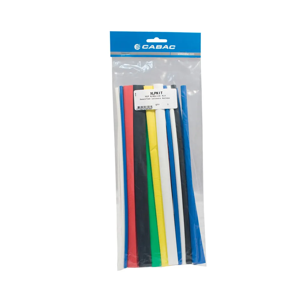 CABAC Multi Size/Colour Insulation Heat Shrink Pack - 22 Piece XLPKIT