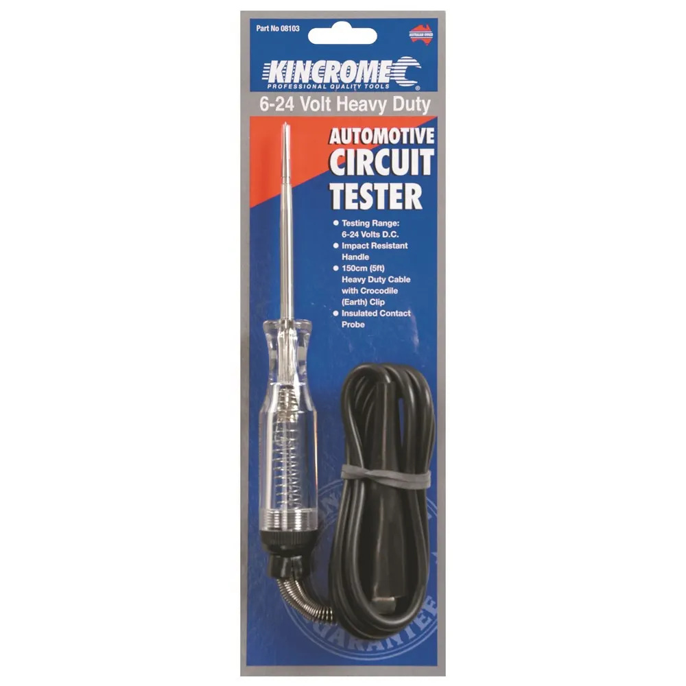 KINCROME 6-24V Heavy Duty Automotive Circuit Tester 08103