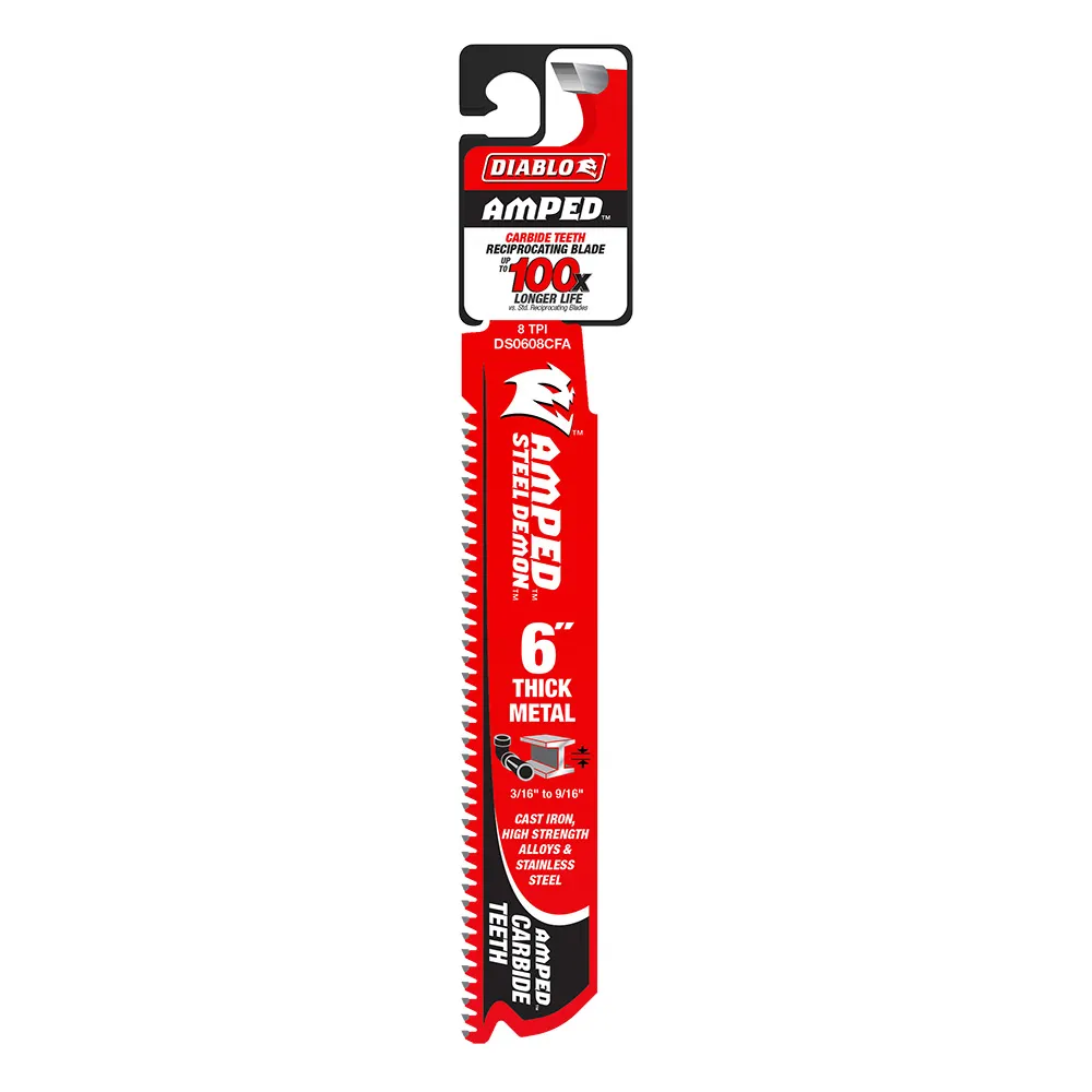 DIABLO 152mm 8 TPI TCT Steel Demon Reciprocating Saw Blade 2610058322