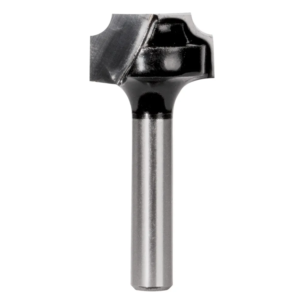 CARBITOOL Router Bit TCT Wide Point Beading 1/8-Radius 1/4inch -Shank TBW 4