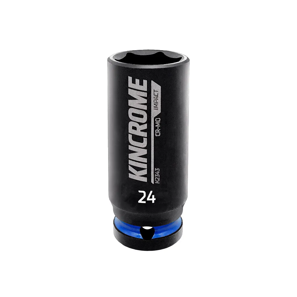 KINCROME 24mm x 1/2inch Drive Metric Deep Impact Socket K2343