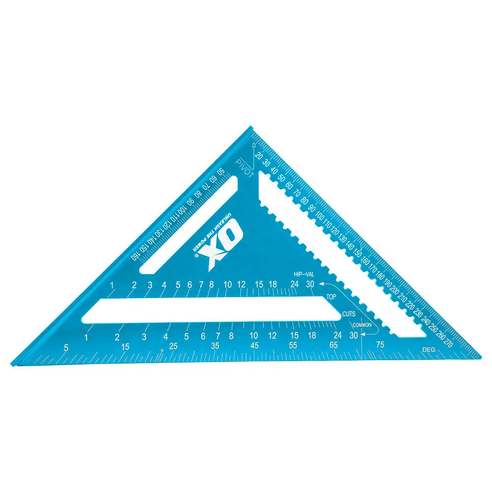 OX Pro 300mm Aluminium Rafter Square OX-P506530