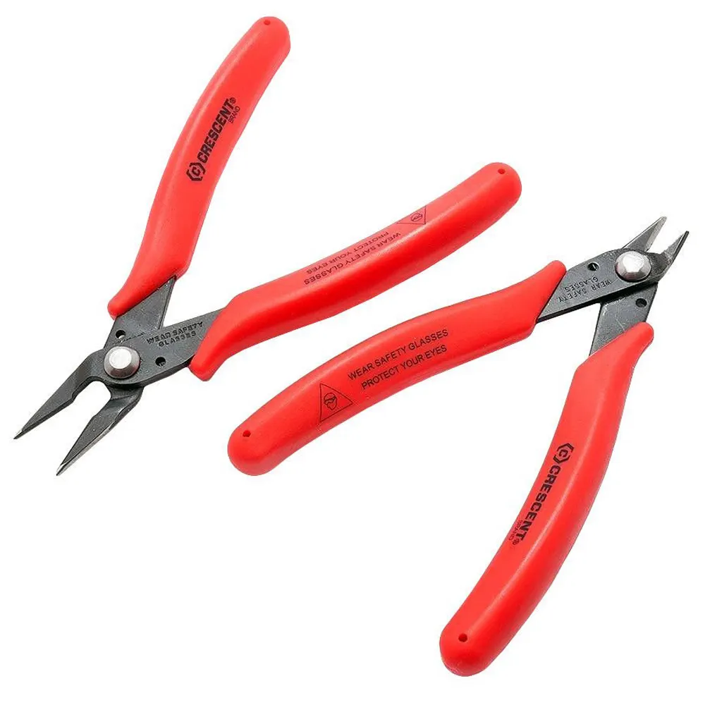 CRESCENT 2 Pc. 110MM/4" Micro Cutter And Plier Set S2KS5NN