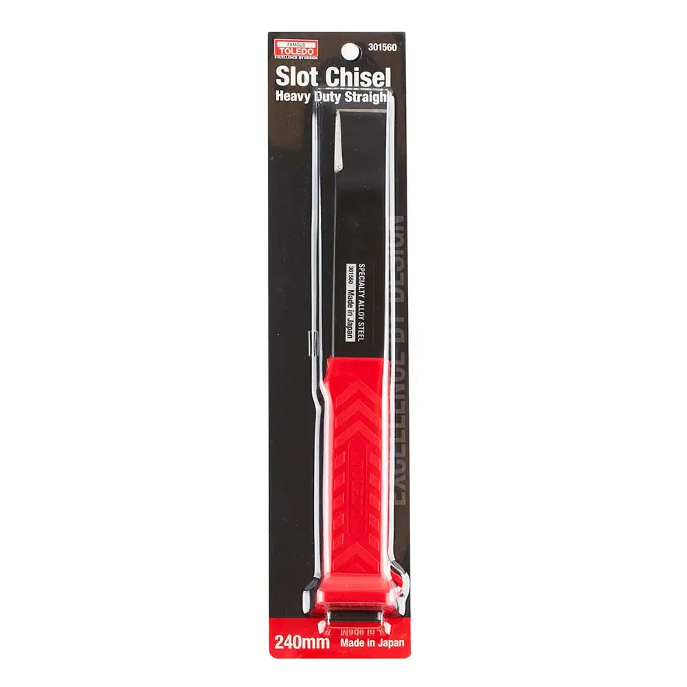 TOLEDO 240mm Heavy Duty Slot Chisel Type Straight Scraper Gasket  301560