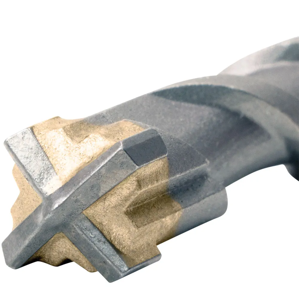 DETROIT 16.0 x 210mm 4-Cutter SDS-Plus TCT Hammer Drill Bit