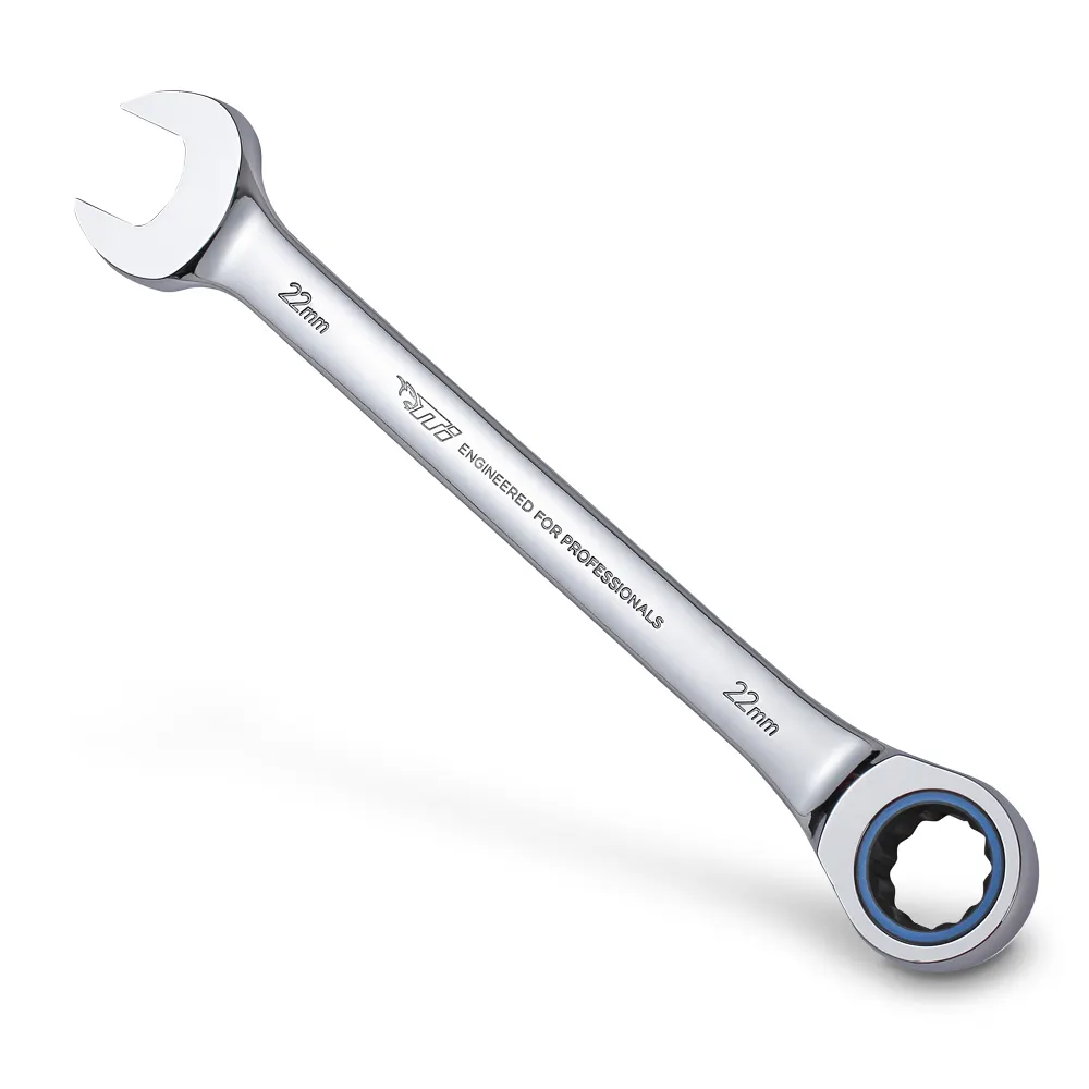 TTI 22mm 72T Metric Ratcheting Ring/Open-End Spanner TRTM22