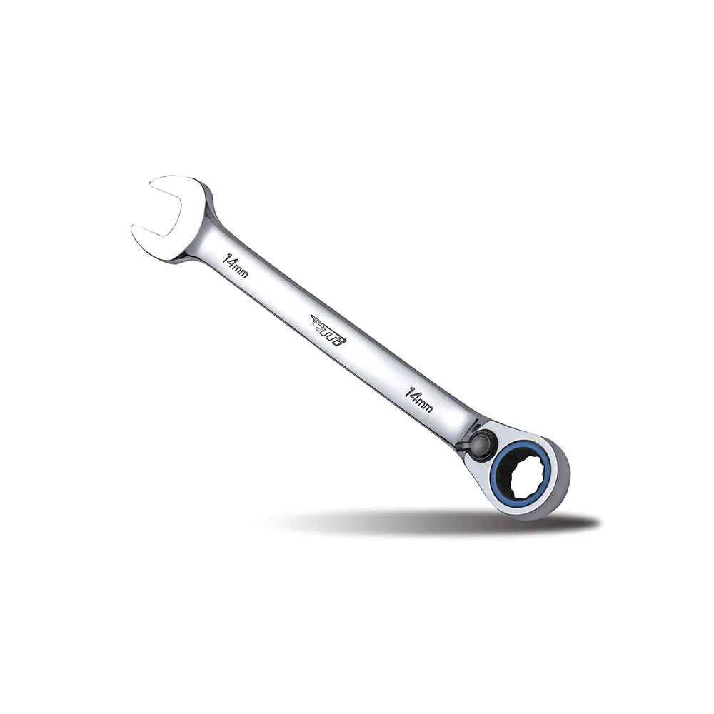 TTI 14mm 72T Metric Reversible Ratcheting Ring/Open-End Spanner TRVM14