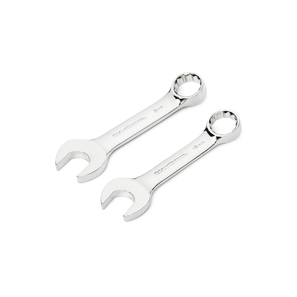GEARWRENCH 20 Piece SAE/Metric Stubby Combination Wrench Set 81903