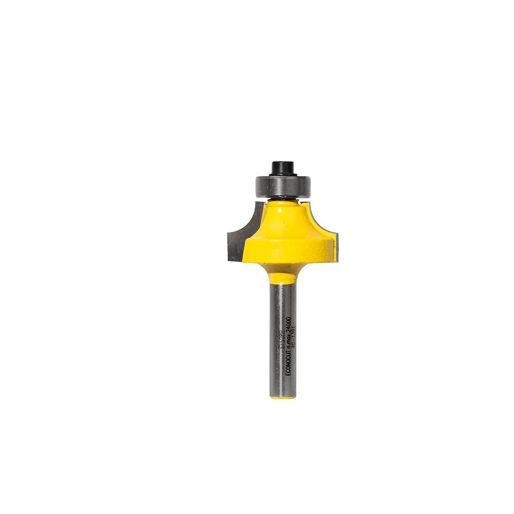 ECONOCUT Router Bit TCT Rounding Over 6.35mm 1/4inch -Shank EY 508 B