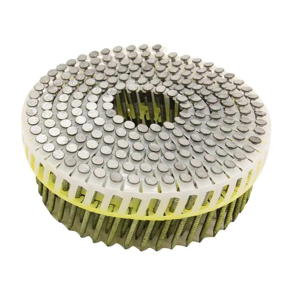 SENCO Cladding Coil Nails Ring Shank Hot Dipped Galvanised - 45mm Box of 1800 BE19ASAUM