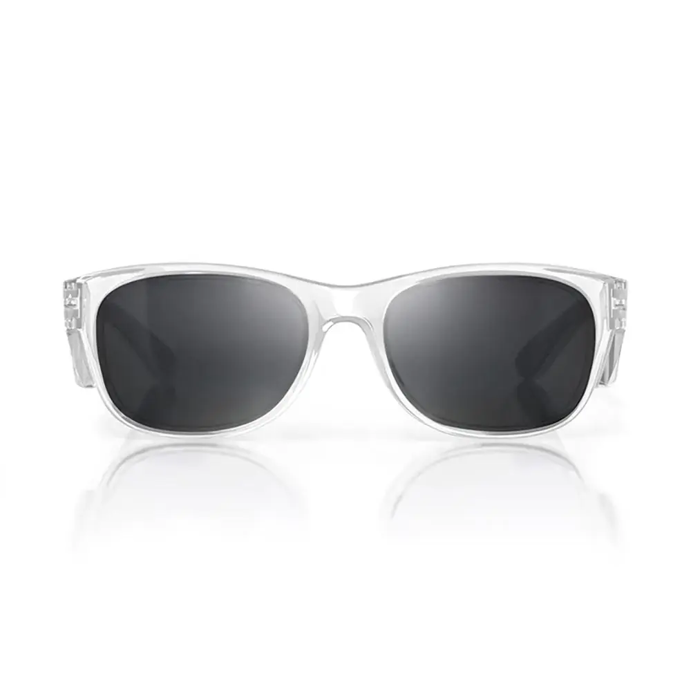 SAFESTYLE Classics Clear Frame Polarised UV400 Lens Safety Glasses CCP100