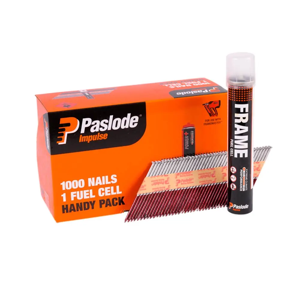 PASLODE 82mm Impulse Nails 1000 Pack B20555