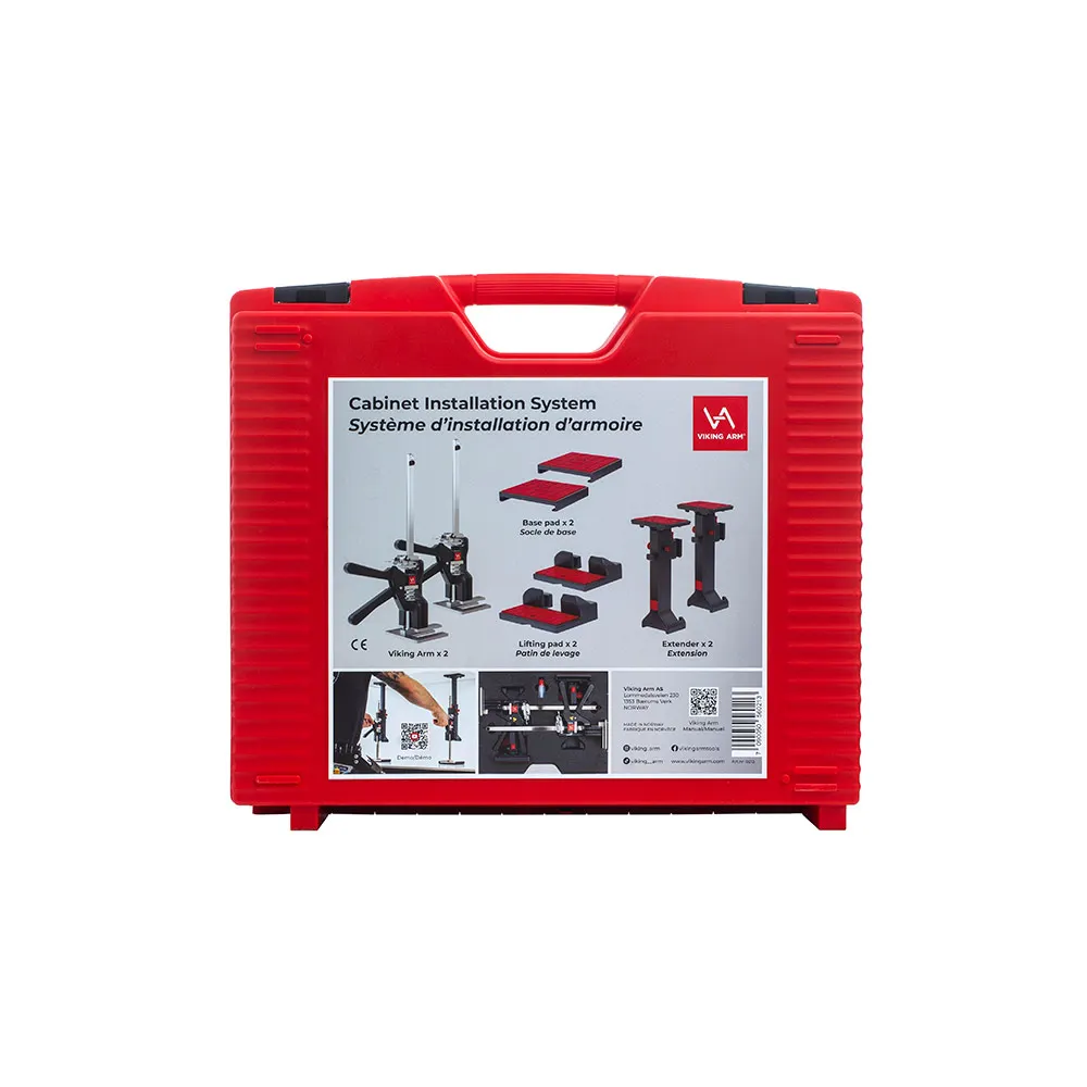 VIKING ARM Tool Storage Case for Twin Pack Arms and 2 Installation Kits- CASE ONLY VA0213