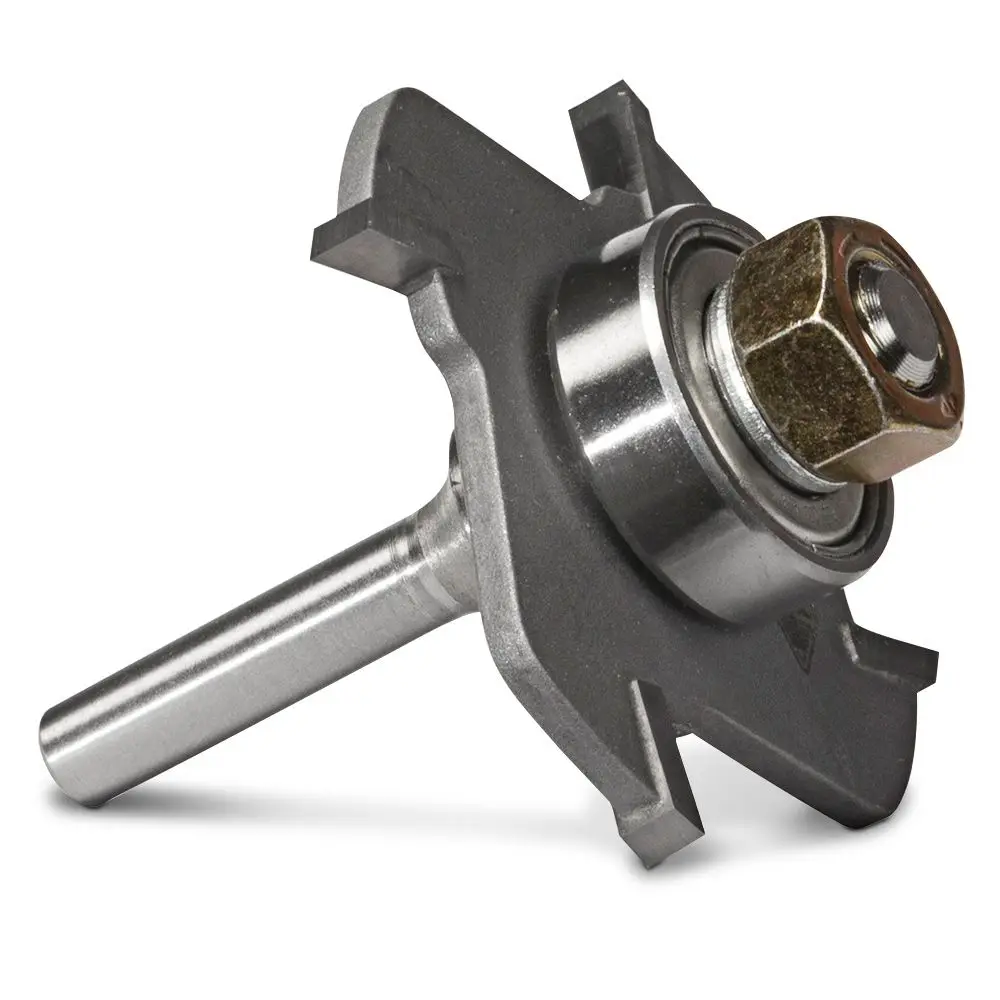 CARBITOOL Router Bit TCT Slot Cutter Assembly w.Bearing 4.0mm-Slot 1/4inch -Shank TA 700-4 MB