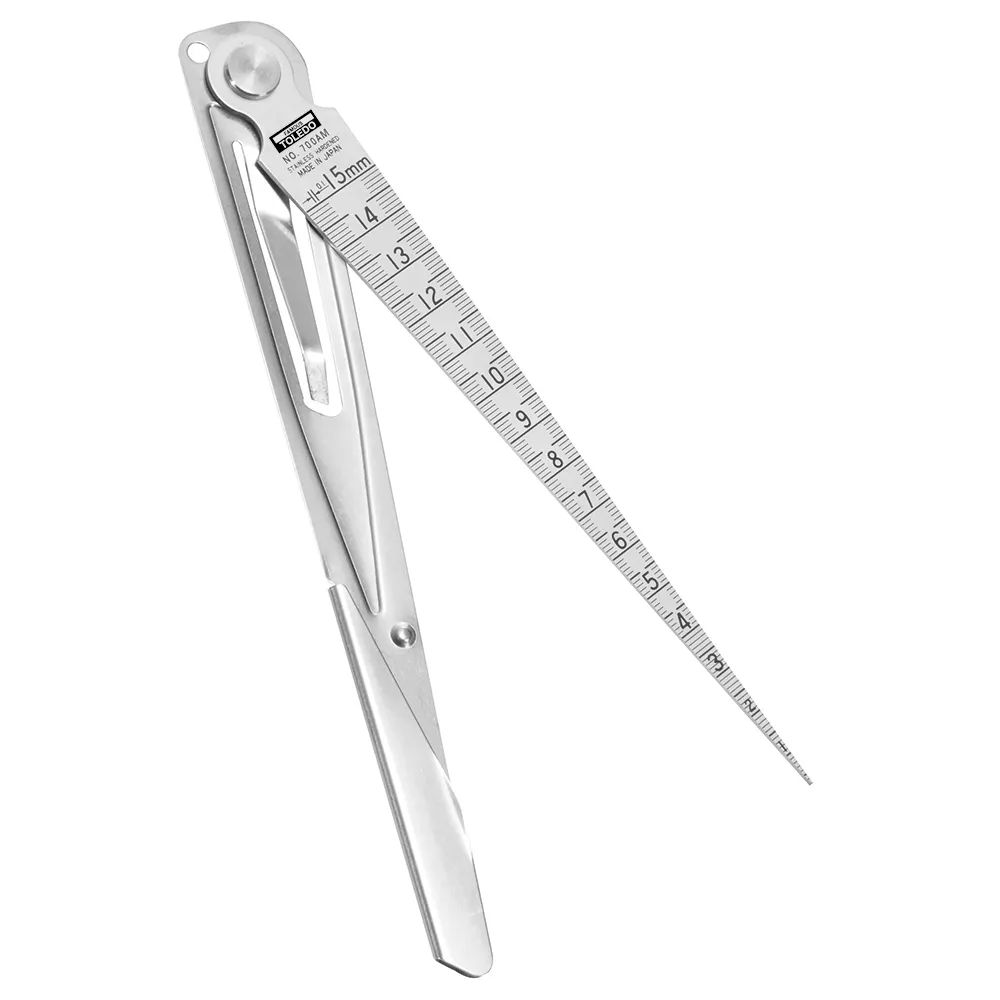 TOLEDO 1-15mm Taper Gauge With Metal Case 700AM
