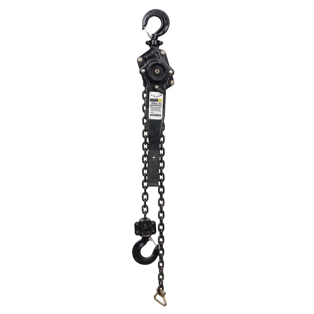 GUARDALL Lever Block 1500Kg Industral Series 1.5M G 80 Load Chain