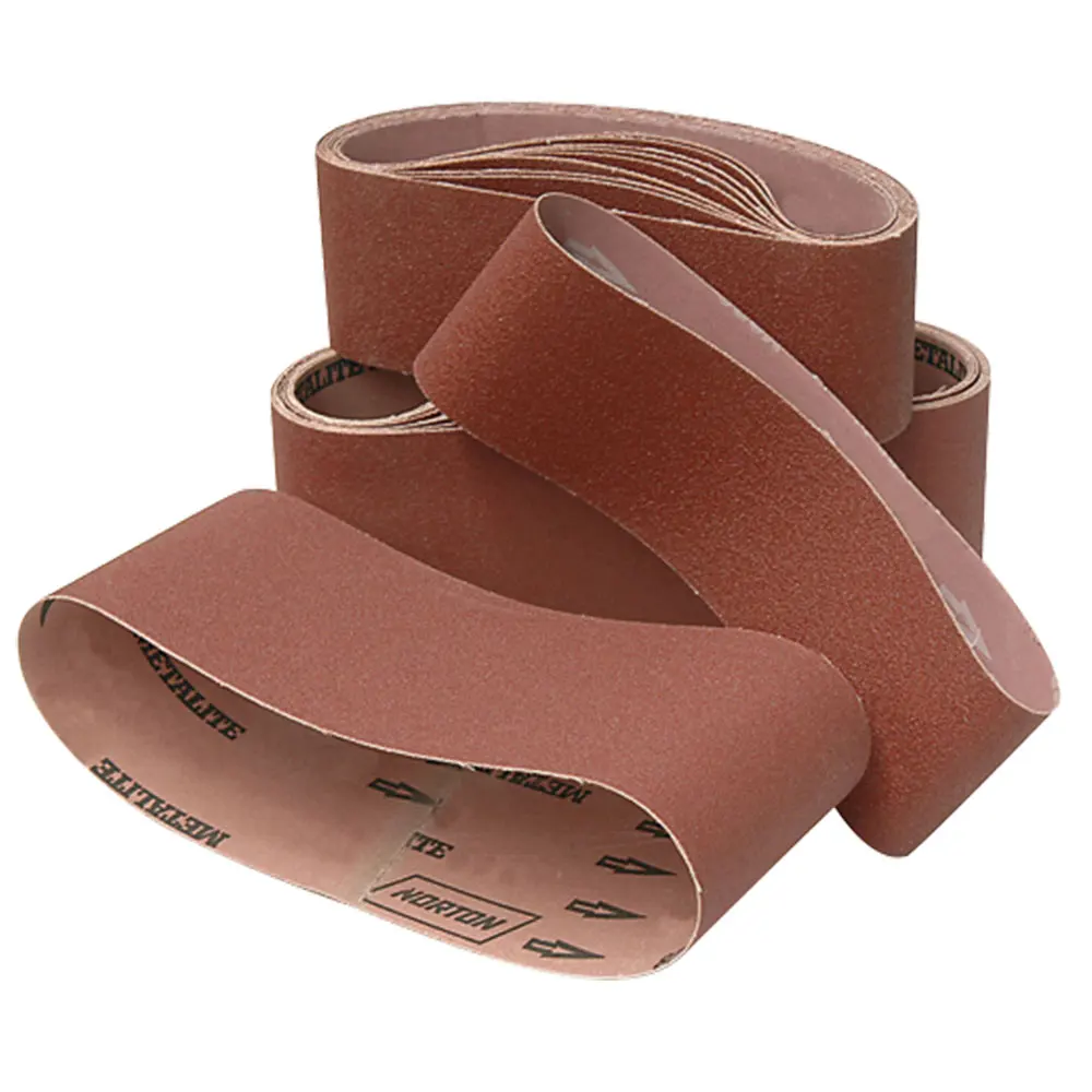 NORTON 75 x 533mm 40-Grit Aluminium Oxide Sanding Belt