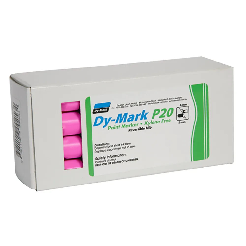 DYMARKP20 Bullet/Chisel Tip Paint Marker - Pink 12072009