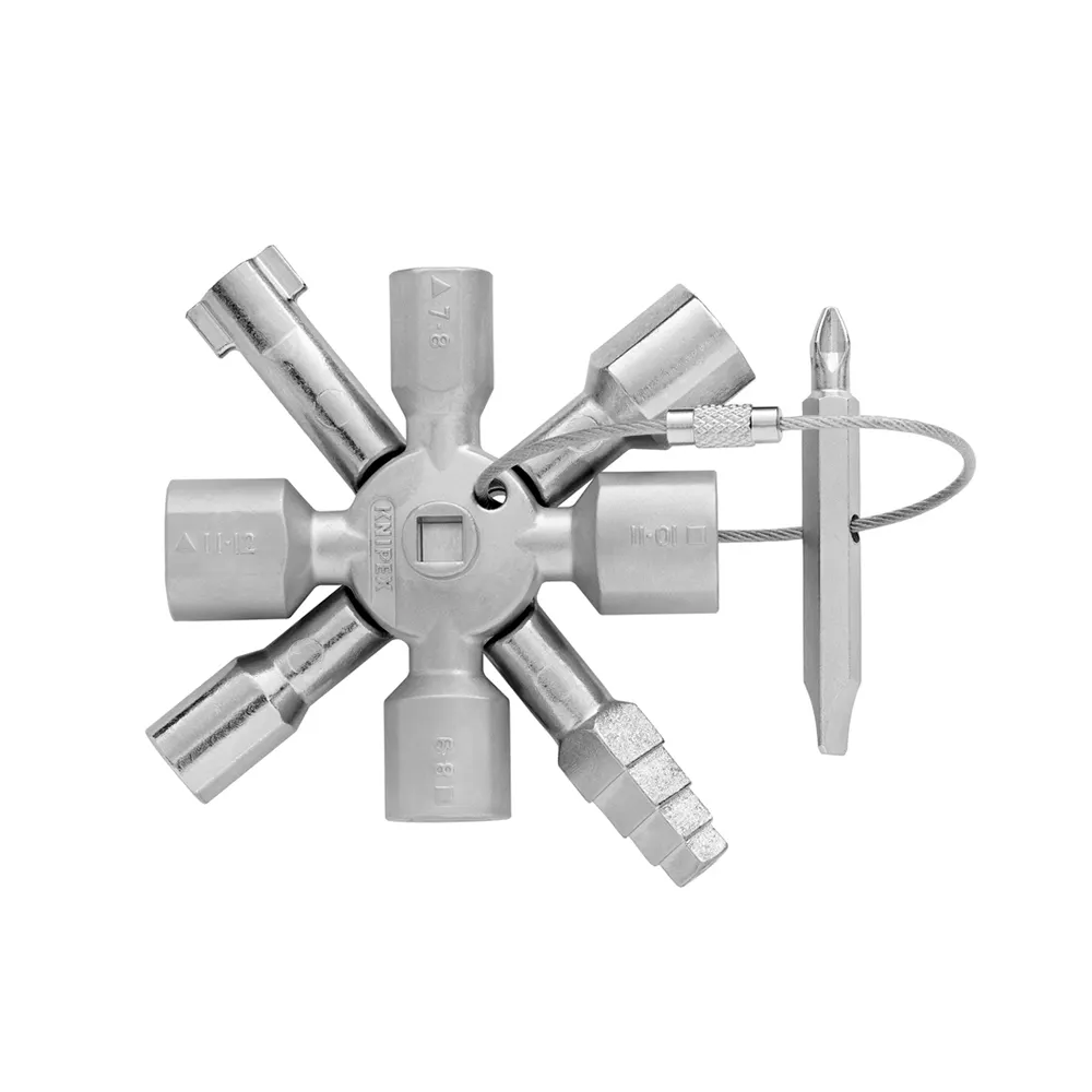 KNIPEX 92mm TwinKey Control Cabinet Key 001101