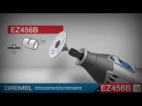 DREMEL EZ456B EZ Lock Metal Cut Off Disc 38.1mm - 12 Piece