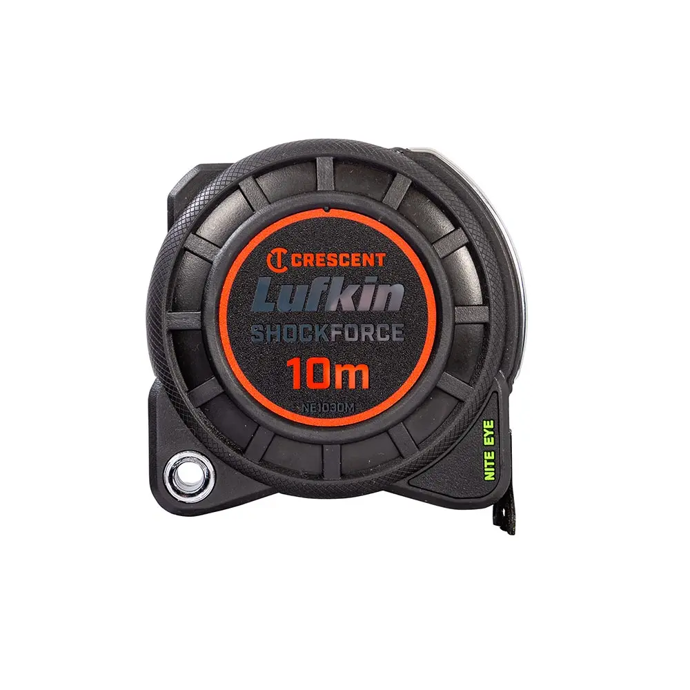 CRESCENT LUFKIN 10m x 30mm Shockforce Nite Eye Gen 1 Tape Measure NE1030M