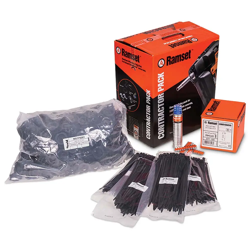 RAMSET Datalex Contractor Pack Data/Cable Clips with 22mm Pins P8CPGDLHC622
