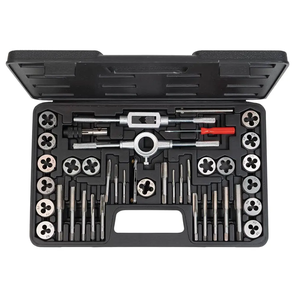 MASTERCRAFT Metric Tap & Die Set - 39 Piece TDS39AS