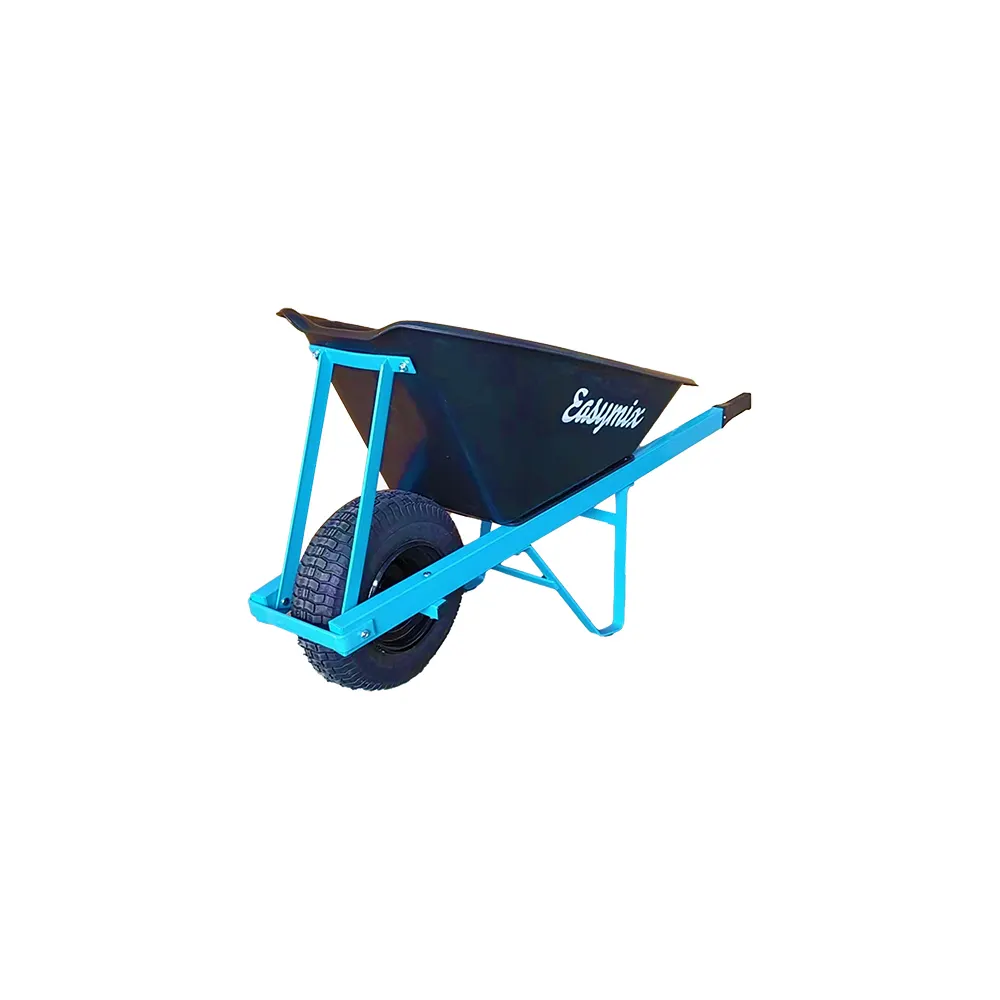 EASYMIX 100L Heavy-Duty Poly Wheelbarrow W650P-HSLB-WAS