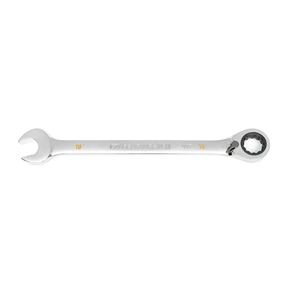 GEARWRENCH 18mm 90T R/OE Ratcheting Reversible Combination Wrench 86618