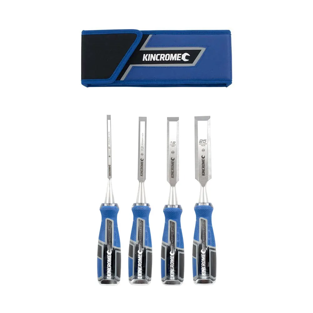 KINCROME Wood Chisel Set - 4 Piece K9209