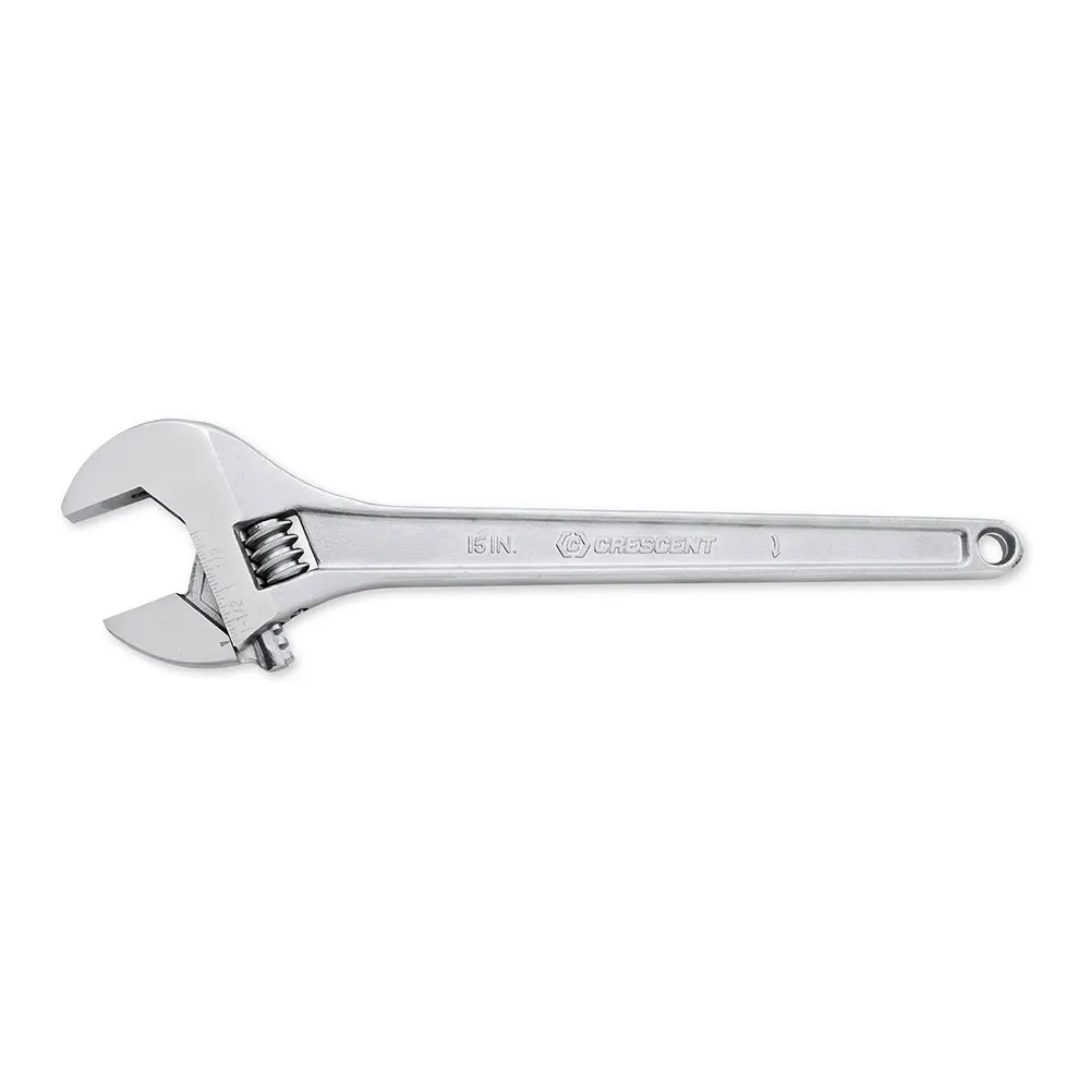 CRESCENT 15inch Adjustable Tapered Handle Wrench - Carded AC215VS