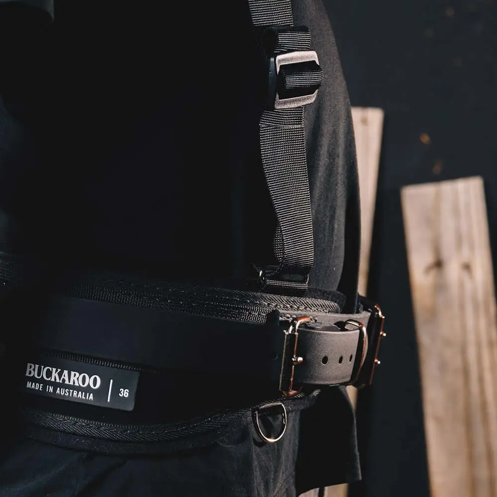 BUCKAROO Shoulder Braces - Black TMHB