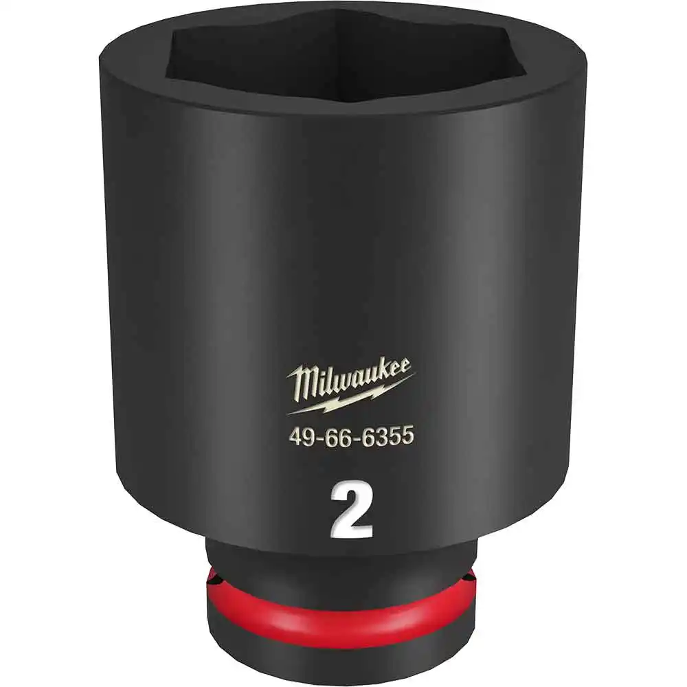 MILWAUKEE SHOCKWAVE 3/4" Drive 2" Deep 6 Point Impact Socket 49666355