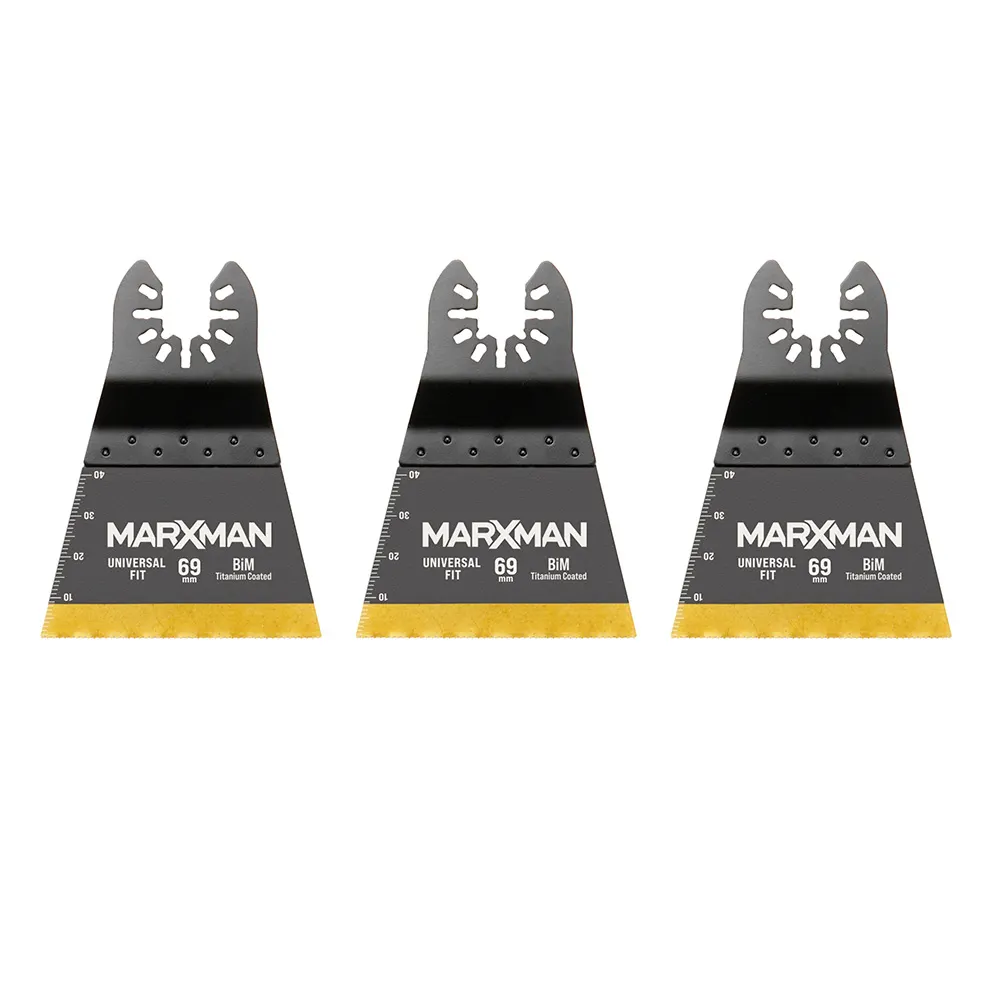MARXMAN 69x90m Bi-Metal Multi-Tool Plunge Blade Set - 3 Piece MOMTBIM693PC