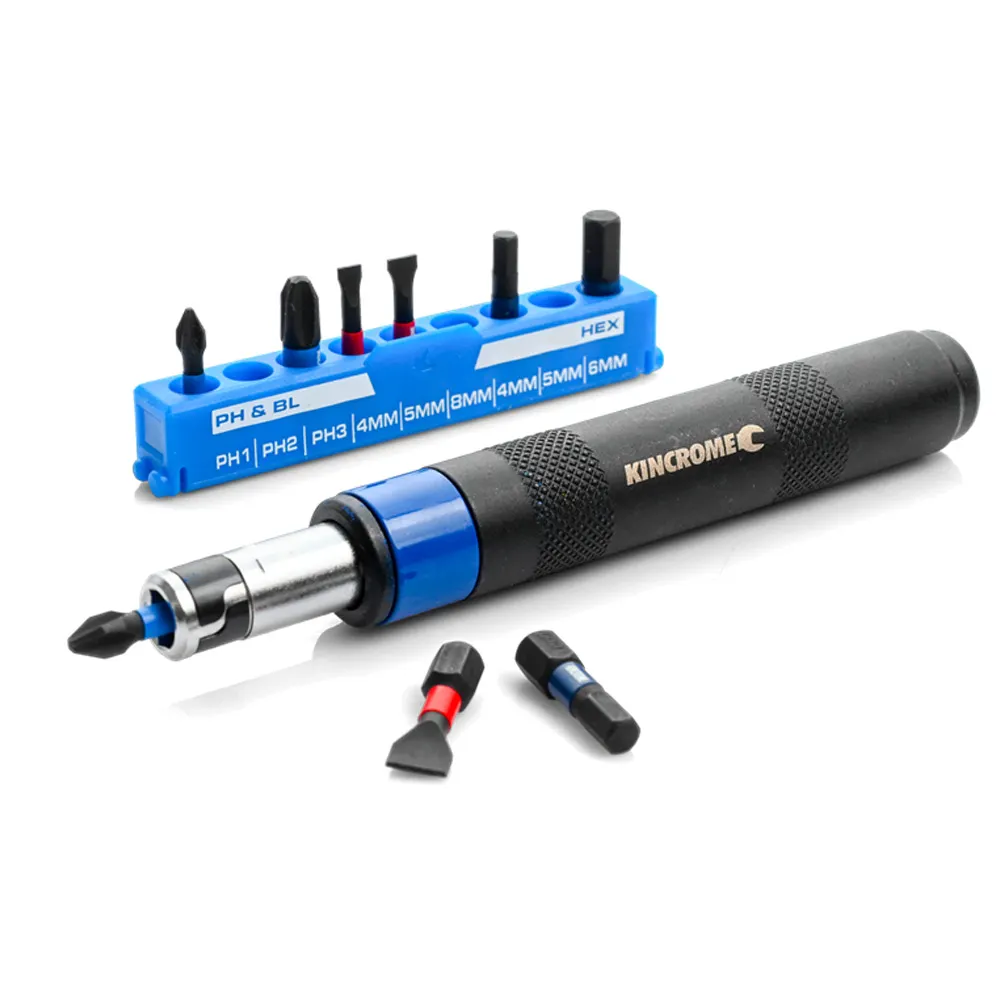 KINCROME 1/4inch Drive Micro Impact Driver Set - 10 Piece ID3300