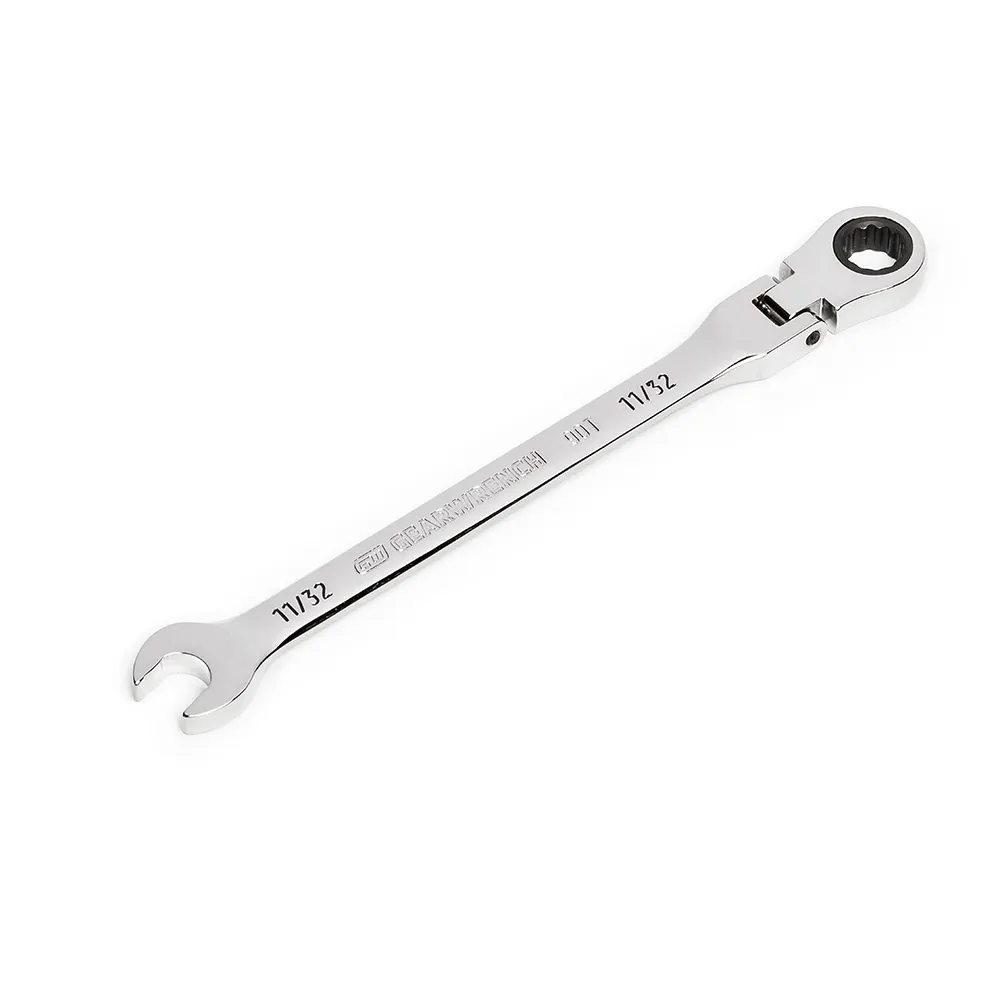 GEARWRENCH 11/32" 90T Flexhead Ratcheting Combination Wrench 86742