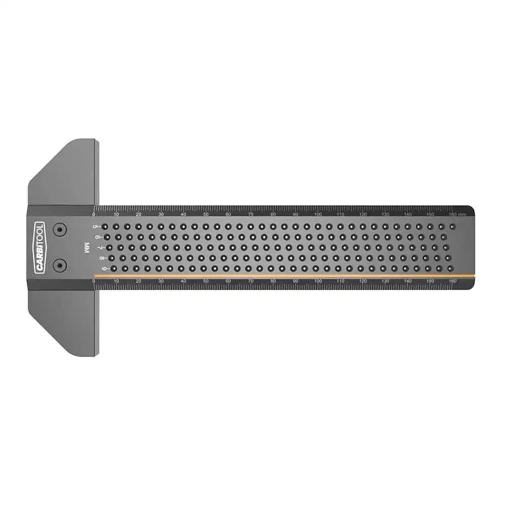 CARBITOOL 160mm Woodworking Precision Square T-Ruler CBMCH0160