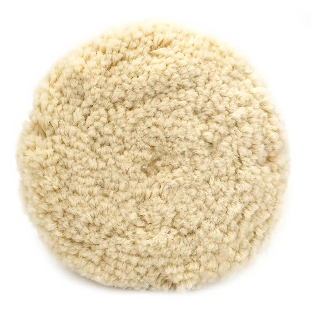 MARXMAN 180mm Wool Velcro H&L Lambswool Polishing Bonnet MLWP180